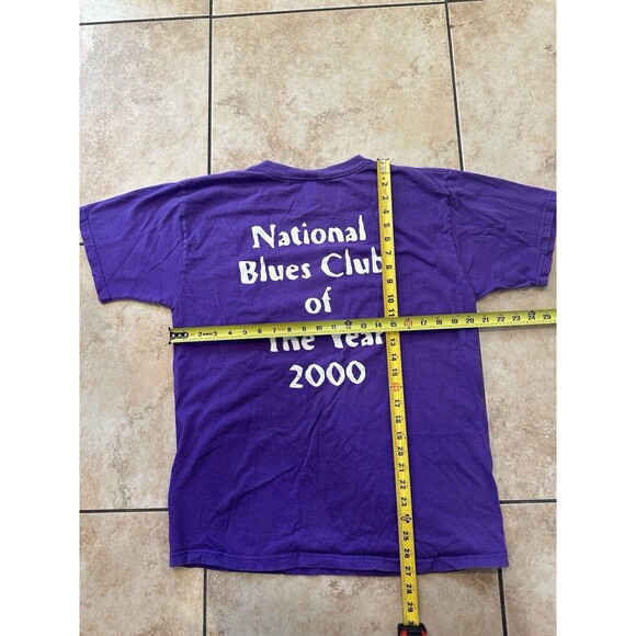 Vintage Bourbon Street Blues T-Shirt New Orleans‎ Jazz Boogie Bar Promo Reno 98 - Picture 5 of 5